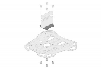 Rotopax Adapter Kit for Adventure Racks GPT.00.152.35900/B SW-Motech