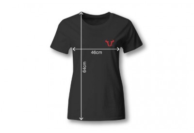 T-Shirt Female Black WER.BKL.023.L.10001 SW-Motech