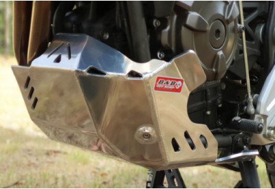 Engine Guard / Skid Plate Yamaha Tenere 700 - Silver Y43-1 B and B Offroad