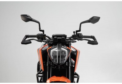 Brake and Clutch Lever Guards KTM 790 and 890 Duke-1290 Super Duke R With Wind Protection LVG.04.641.11000/B SW-Motech