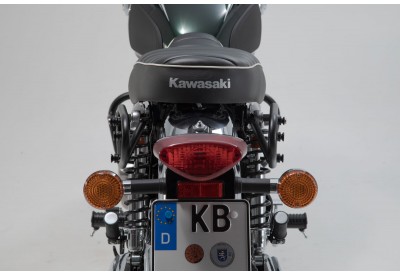 Legend Gear Saddlebag Set SLC BROWN Kawasaki W800-Cafe-Street BC.HTA.08.933.20000 SW-Motech