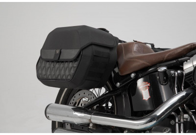 Legend Gear Side Bag  Set LH2 / LH1 Harley Davidson Softail Slim 2012-2017 BC.HTA.18.682.20700 SW-Motech