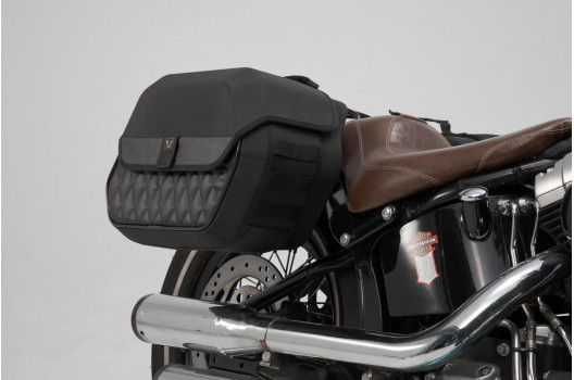 Legend Gear Side Bag  Set LH2 / LH1 Harley Davidson Softail Slim 2012-2017 BC.HTA.18.682.20700 SW-Motech