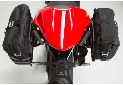 Legend Gear Saddlebag Set SLC BLACK Ducati Monster 797 BC.HTA.22.886.20100 SW-Motech