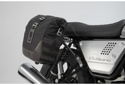 Legend Gear Saddlebag Set SLC BLACK Moto Guzzi V7 III Models BC.HTA.17.595.20300 SW-Motech