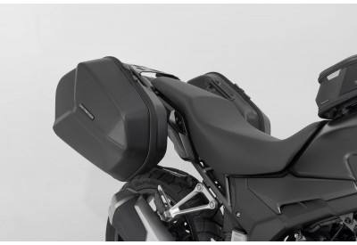 AERO ABS Side Case Set 25-25L Honda CB500F-X, CBR500R Models KFT.01.400.60101/B SW-Motech