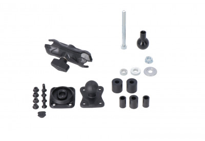 GPS-Phone Mount Kit Universal With T-Lock For Head Tube GPS.00.308.35400 SW-Motech