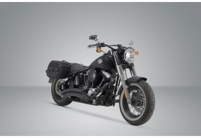 SLH Side Carrier LEFT For LH1 Bag Harley Davidson Softail Slim FLS-FLSS HTA.18.682.11700 SW-Motech