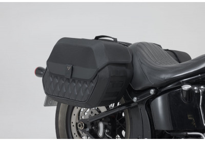 SLH Side Carrier LEFT For LH1 Bag Harley Davidson Softail Slim FLS-FLSS HTA.18.682.11700 SW-Motech