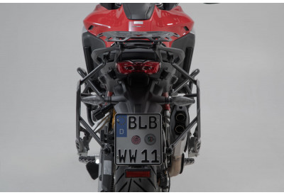 AERO ABS Side Case Set 25-25L Ducati Multistrada V4 / V4 S / V4 S Sport KFT.22.822.60200/B SW-Motech