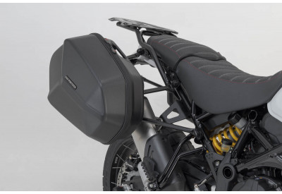 AERO ABS Side Case Set 25-25L Ducati DesertX KFT.22.995.60100/B SW-Motech