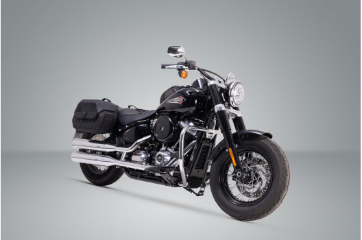 Legend Gear Side Bag  Set LH1-LH1 Harley Davidson Softail Street Bob / Standard BC.HTA.18.682.21100 SW-Motech