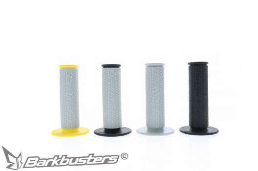 Barkbusters Open-End Grips For 22 mm Handlebars GRP-1GY-00-BK