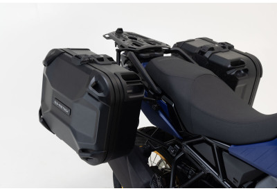 DUSC ABS Side Case Set 33-41L Ducati DesertX KFT.22.995.65000/B SW-Motech