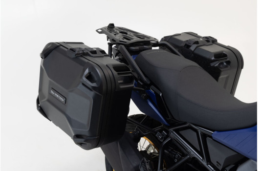 DUSC ABS Side Case Set 41-41L Ducati Multistrada V4 Models KFT.22.822.65300/B SW-Motech