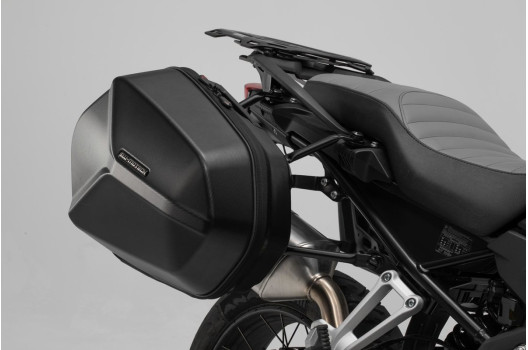 AERO ABS Side Case Set 25-25L Ducati Multistrada 1200-S KFT.22.140.60100/B SW-Motech