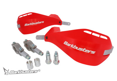 Barkbusters EGO Handguards Two Point Mount Straight 22mm EGO-201-00-RD