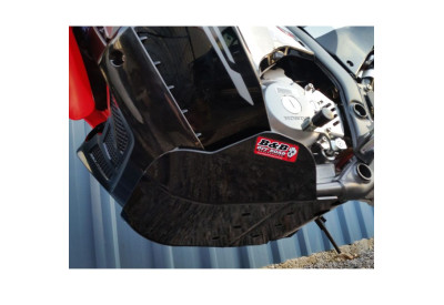 Engine Guard-Skid Plate Honda CRF 250 Rally H33-1BLK B and B Off-Road